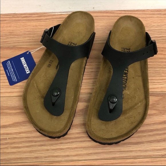 Birkenstock Gizeh Sandals: Black (PM580)
